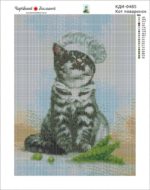 Набор алмазной вышивки "Кот поваренок"