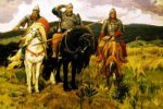 Набор алмазной вышивки "Три богатыря"