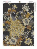 Набор алмазной вышивки "Золотой павлин"