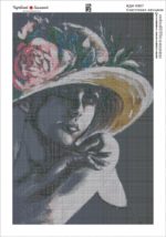 Набор алмазной вышивки "Счастливая женщина"
