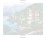 Набор для рисования картин по номерам (раскраска) "Вилла у озера"