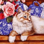 Набор алмазной вышивки "Любимая кошечка"