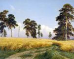 Набор для рисования картин по номерам (раскраска) "Рожь"