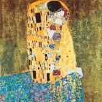 Набор для рисования картин по номерам (раскраска) "Поцелуй"