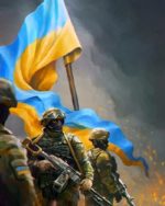 Набор алмазной вышивки "Защитники Украины"