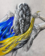 Набір алмазної вишивки "Прапор моєї країни!!!"