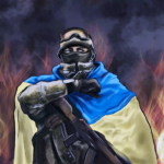 Набір алмазної вишивки "Україна, понад усе!"